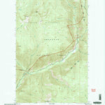 United States Geological Survey Coleman Peak, WA (2001, 24000-Scale) digital map