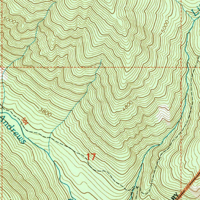 United States Geological Survey Coleman Peak, WA (2001, 24000-Scale) digital map