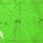 United States Geological Survey Coleman Point, OR (1964, 24000-Scale) digital map