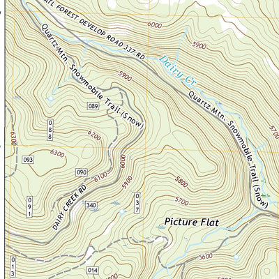 United States Geological Survey Coleman Point, OR (2020, 24000-Scale) digital map
