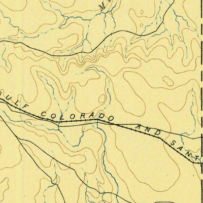 United States Geological Survey Coleman, TX (1887, 125000-Scale) digital map