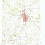 United States Geological Survey Coleman, TX (1963, 24000-Scale) digital map