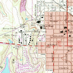 United States Geological Survey Coleman, TX (1963, 24000-Scale) digital map