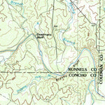 United States Geological Survey Coleman, TX (1985, 100000-Scale) digital map