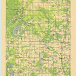United States Geological Survey Coleman, WI (1950, 48000-Scale) digital map