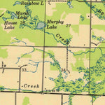 United States Geological Survey Coleman, WI (1950, 48000-Scale) digital map