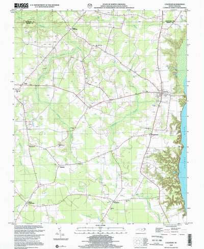 United States Geological Survey Colerain, NC (2000, 24000-Scale) digital map