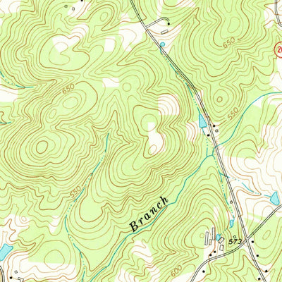 United States Geological Survey Coleridge, NC (1968, 24000-Scale) digital map