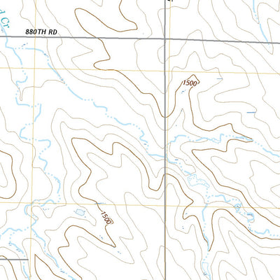 United States Geological Survey Coleridge, NE (2021, 24000-Scale) digital map