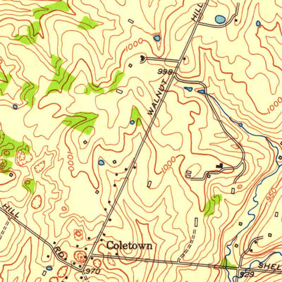United States Geological Survey Coletown, KY (1952, 24000-Scale) digital map