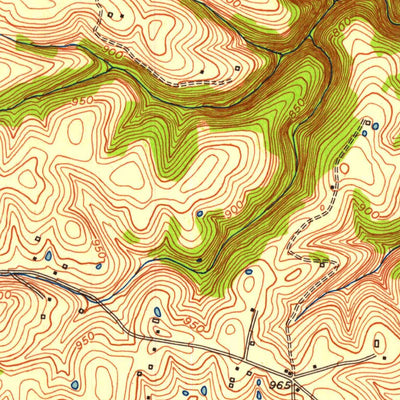 United States Geological Survey Coletown, KY (1952, 24000-Scale) digital map