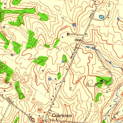 United States Geological Survey Coletown, KY (1959, 24000-Scale) digital map