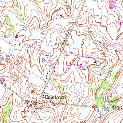 United States Geological Survey Coletown, KY (1965, 24000-Scale) digital map