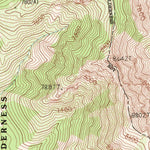 United States Geological Survey Coleville, CA (1988, 24000-Scale) digital map