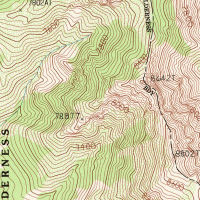 United States Geological Survey Coleville, CA (1988, 24000-Scale) digital map