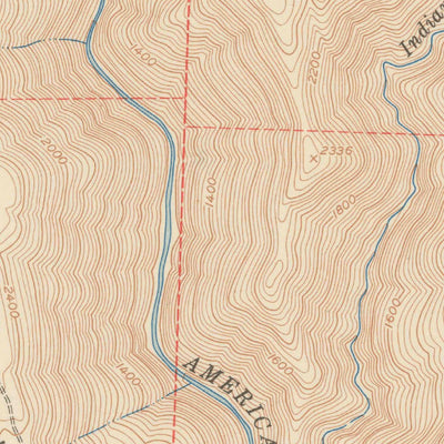 United States Geological Survey Colfax, CA (1951, 24000-Scale) digital map