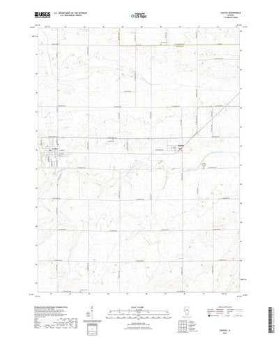 United States Geological Survey Colfax, IL (2021, 24000-Scale) digital map