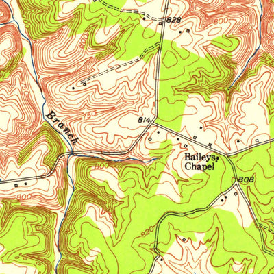 United States Geological Survey Colfax, KY (1953, 24000-Scale) digital map