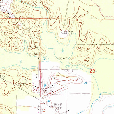 United States Geological Survey Colfax, LA (1985, 24000-Scale) digital map