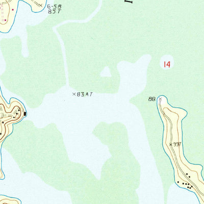 United States Geological Survey Colfax, LA (1985, 24000-Scale) digital map