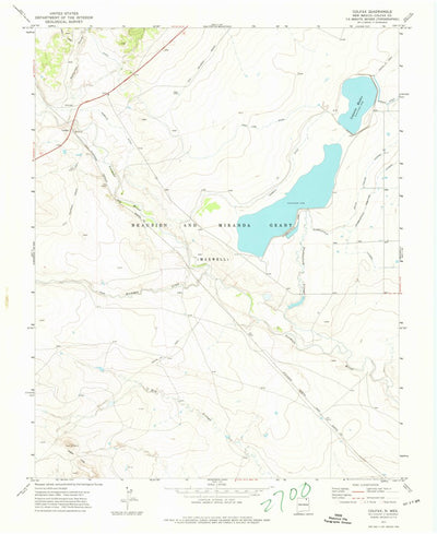 United States Geological Survey Colfax, NM (1971, 24000-Scale) digital map