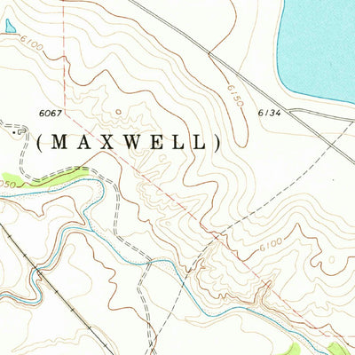 United States Geological Survey Colfax, NM (1971, 24000-Scale) digital map