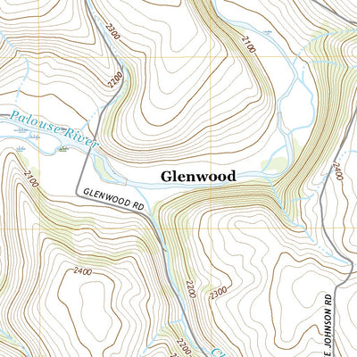 United States Geological Survey Colfax North, WA (2020, 24000-Scale) digital map