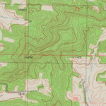 United States Geological Survey Colfax North, WI (1975, 24000-Scale) digital map