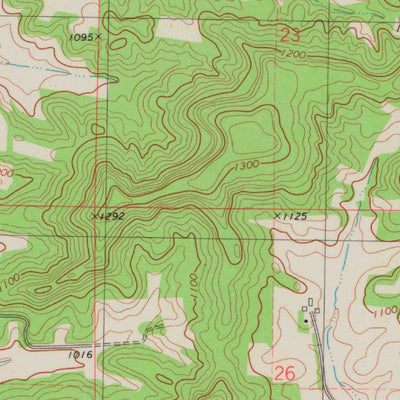 United States Geological Survey Colfax North, WI (1975, 24000-Scale) digital map