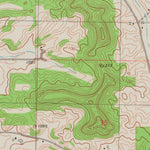United States Geological Survey Colfax North, WI (1975, 24000-Scale) digital map