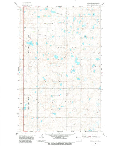 United States Geological Survey Colgan SE, ND (1983, 24000-Scale) digital map