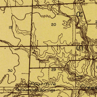 United States Geological Survey College Corner, OH-IN (1915, 48000-Scale) digital map