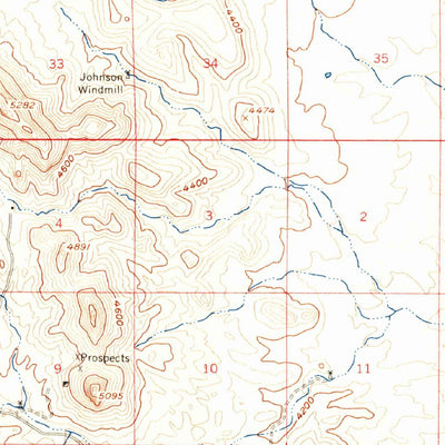 United States Geological Survey College Peaks, AZ (1958, 62500-Scale) digital map