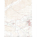 United States Geological Survey College Place, WA-OR (1966, 24000-Scale) digital map