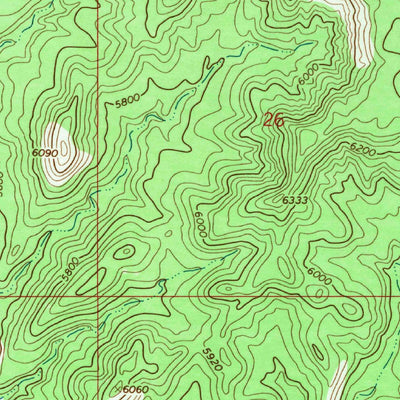 United States Geological Survey Collet Top, UT (1968, 24000-Scale) digital map