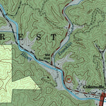 United States Geological Survey Collettsville, NC (1994, 24000-Scale) digital map