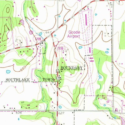 United States Geological Survey Colleyville, TX (1959, 24000-Scale) digital map