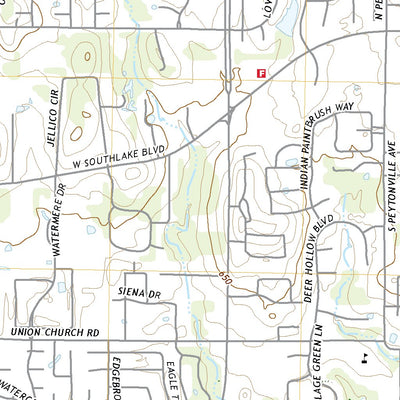 United States Geological Survey Colleyville, TX (2022, 24000-Scale) digital map