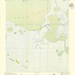 United States Geological Survey Collicon Lake, LA (1954, 31680-Scale) digital map