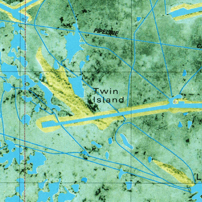 United States Geological Survey Collicon Lake, LA (1979, 24000-Scale) digital map