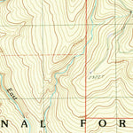 United States Geological Survey Collier Butte, OR (1989, 24000-Scale) digital map
