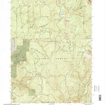 United States Geological Survey Collier Butte, OR (1998, 24000-Scale) digital map