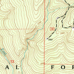 United States Geological Survey Collier Butte, OR (1998, 24000-Scale) digital map