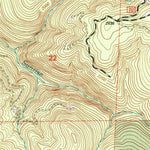 United States Geological Survey Collier Butte, OR (1998, 24000-Scale) digital map