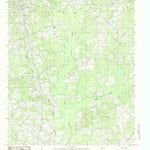 United States Geological Survey Colliers Creek, TX (1983, 24000-Scale) digital map