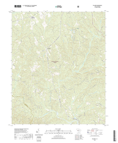 United States Geological Survey Colliers, SC (2020, 24000-Scale) digital map