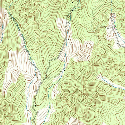 United States Geological Survey Collierstown, VA (1967, 24000-Scale) digital map
