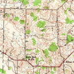 United States Geological Survey Collierville, TN (1943, 62500-Scale) digital map