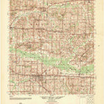 United States Geological Survey Collierville, TN (1953, 50000-Scale) digital map
