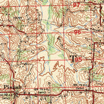 United States Geological Survey Collierville, TN (1953, 50000-Scale) digital map